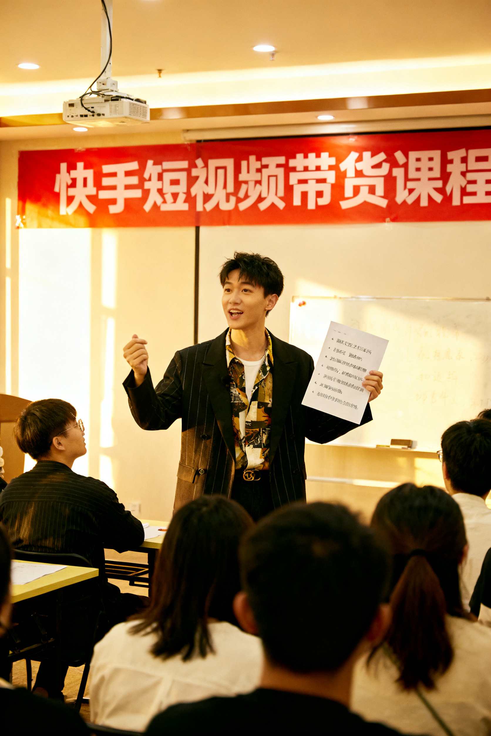 快手短视频带货课程
